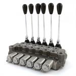BLB Hydraulics Monoblock Mobile Valve 6 Spool BM40/6FU/MOA1