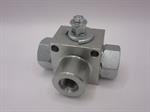 Holmbury 3 Way High Pressure Ball Valves BVC3-10-S